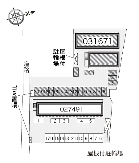 レオパレスタウンコート南矢三Ⅱ 2