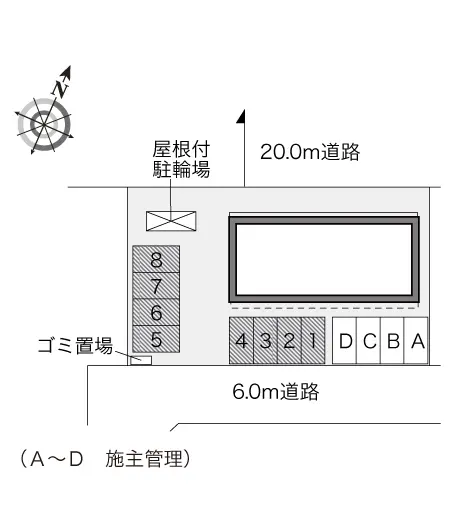 レオパレスウイングワード学研台 3