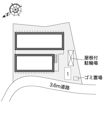 レオパレス秀Ⅱ 2