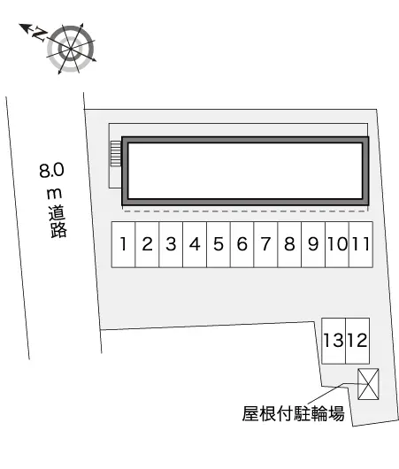 レオパレスサンジェルマン浜茄子 2