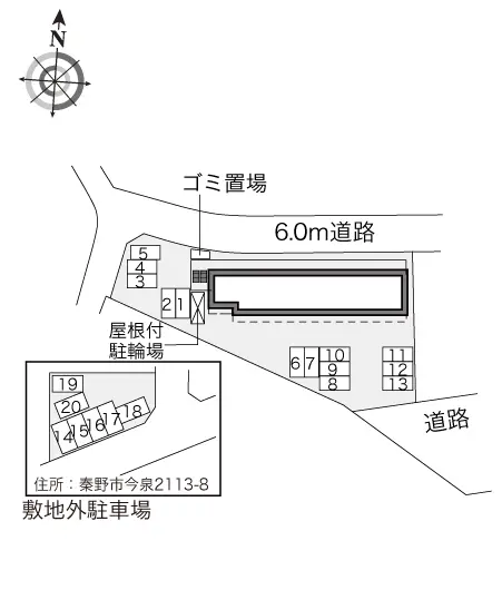 レオパレスソワ　メゾンⅢ 3