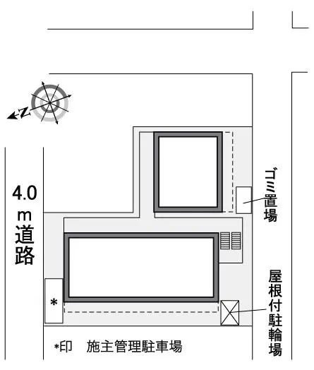 レオパレスコーポ西新道バザール 2