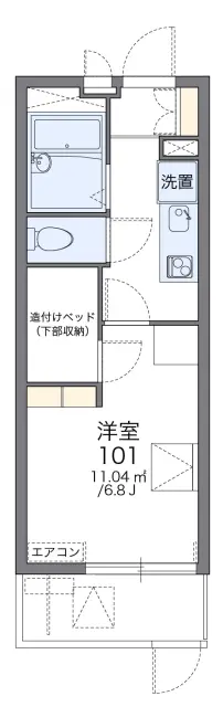 レオパレス舎利寺ＣＦ 1
