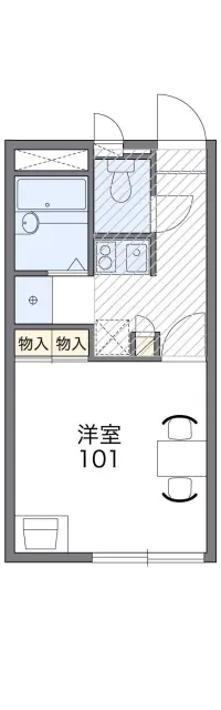 レオパレスウイング新福 1