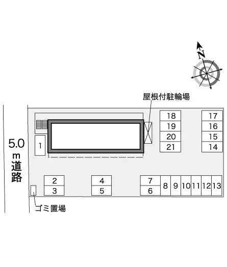 レオパレス高岡Ⅱ 2