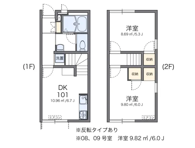 レオパレスフェリーチェ南新木 1