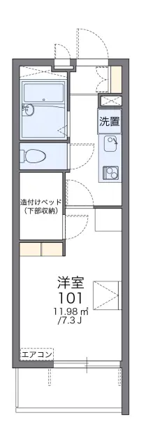 レオパレスグローリー小原田 1