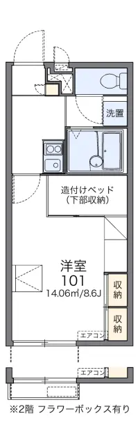 レオパレス中川２１５ 1