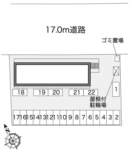 レオパレストルネード　舞阪 2