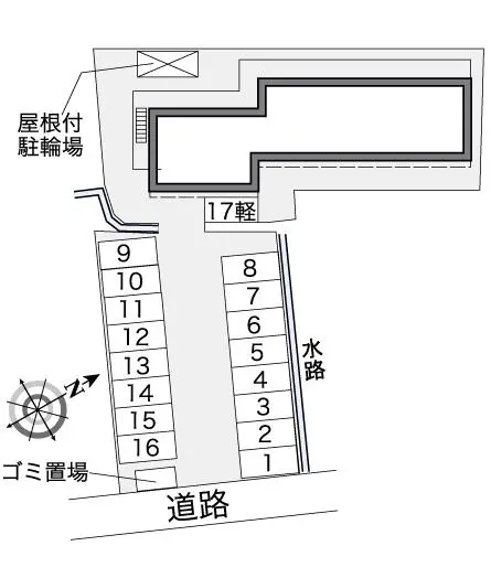 レオパレスフェリーチェＳ 2