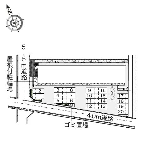 レオパレスラクレⅠ 2