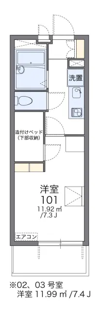レオパレス鳴尾Ａ 1