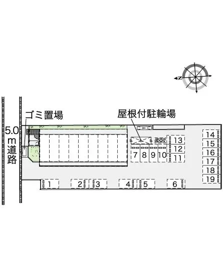 レオパレスルミュールⅢ 2