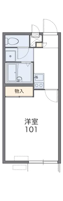 レオパレスマーメイドⅢ 1