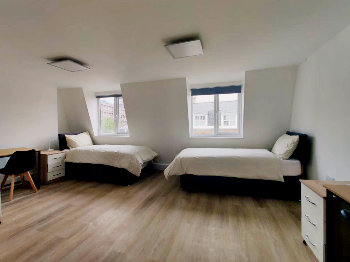 Lnt Bloomsbury House - ที่พักนักศึกษาในลอนดอน - Twin En-suite