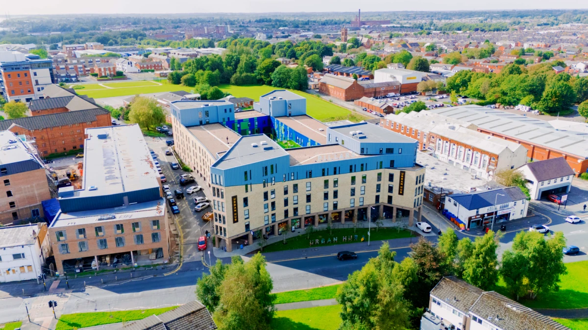 UL-Urban Hub - Preston student accommodation