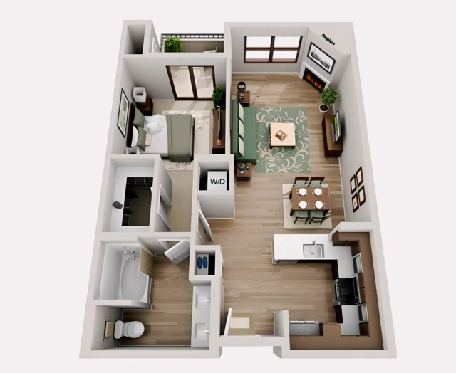 The Glendon Apartments in Westwood Los Angeles Apartment Rentals