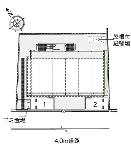 レオパレスユータス　Ⅱ 2