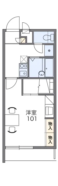 レオパレス月島 1