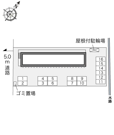 レオパレス渡Ⅰ 2