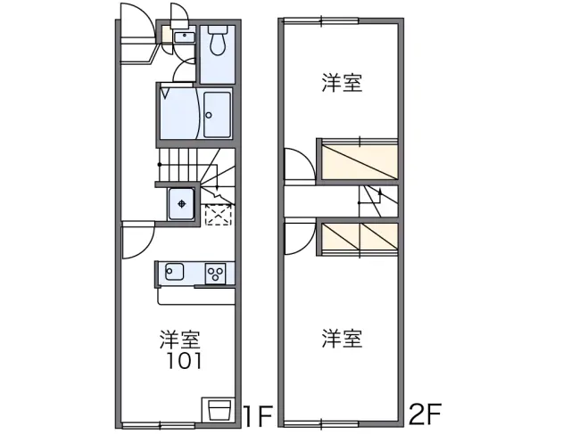 レオパレス半田東Ａ 1