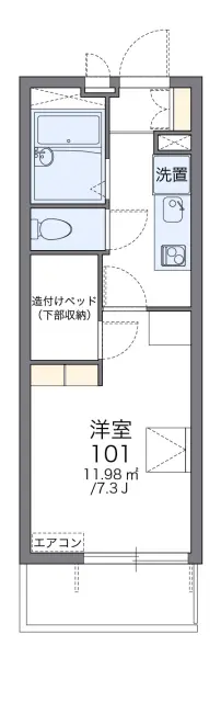 レオパレス坊ヶ峯 1