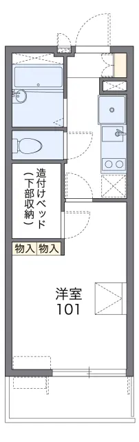 レオパレス水向 1