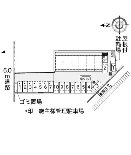 レオパレスシャトレーンⅡ 2