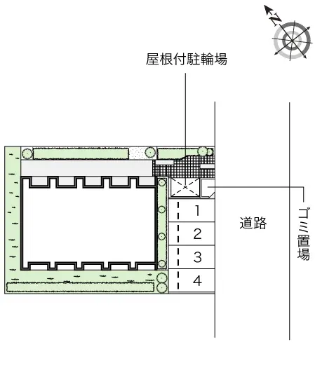 レオネクストクレセント梅里 2