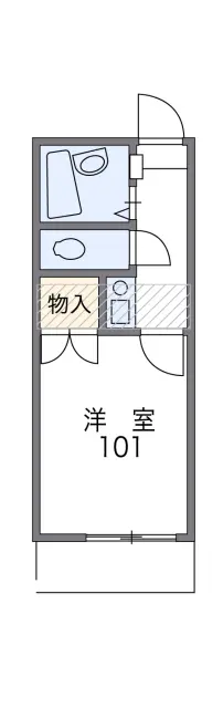 レオパレス川合Ｂ 1