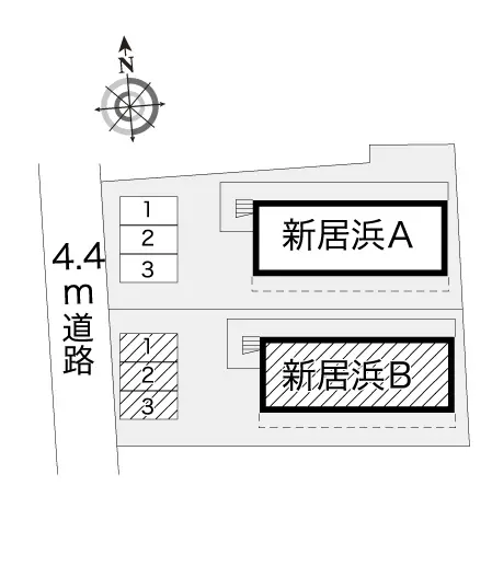 レオパレス新居浜Ｂ 2