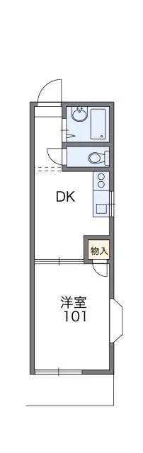 レオパレス本城東二番館 1