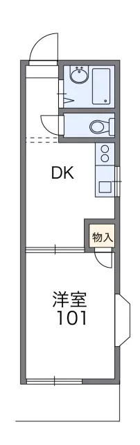 レオパレス本城東五番館 1