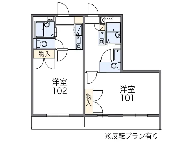 レオパレス中川２４５ 1