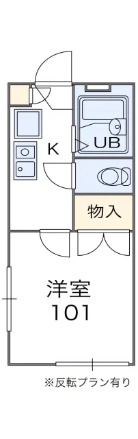 レオパレスＲＡＦＦＩＮＡＴＯⅡ 1