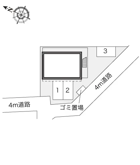 レオパレスメルベーユⅡ 2