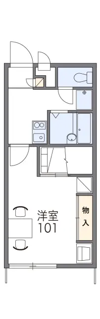 レオパレスサンハイム岩切 1