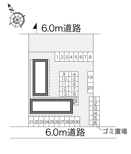 レオパレスアサクラⅢ 2