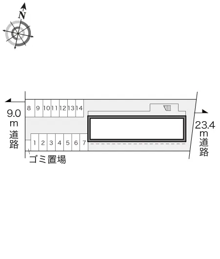 レオパレスセブエル秋里 2