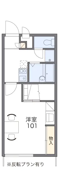 レオパレスサンハイム東雲 1