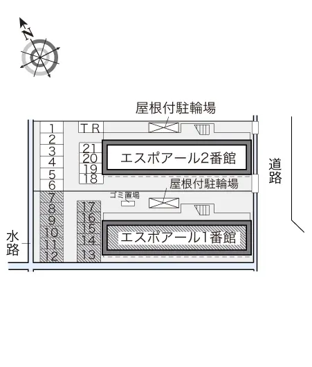 レオパレスエスポアール１番館 3