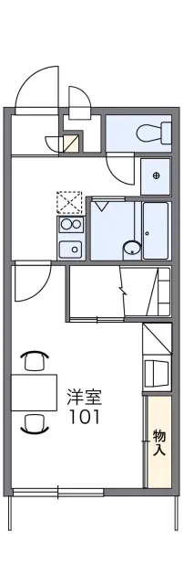 レオパレスウェストタウン 1