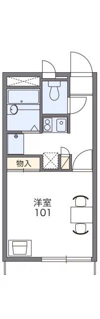 レオパレス篭山東 1