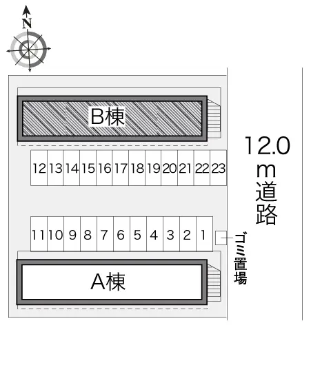 レオパレスアピテＢ 2