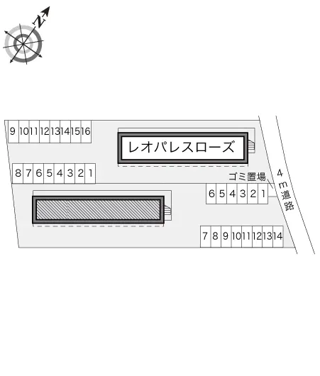レオパレスローズＢ 2
