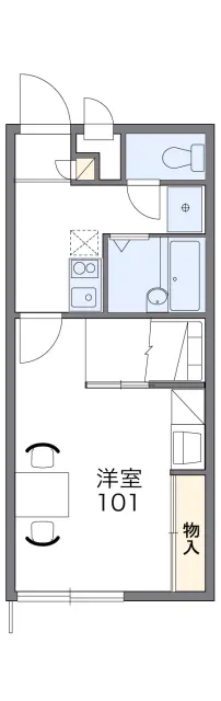 レオパレスセントポーリアⅡ 1