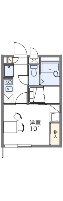 レオパレス一ツ浜 1