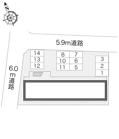 レオパレスパラッツオⅡ 2