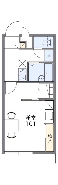 レオパレス古川Ⅱ 1