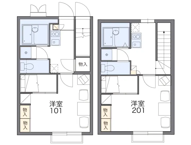 レオパレスヴィラアンソレイユ 1